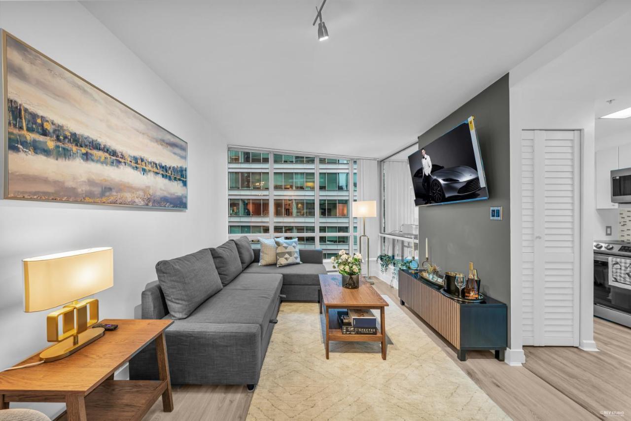 1-Br Condo In Downtown Coal Harbour With Parking And City Views Vancouver Exterior photo